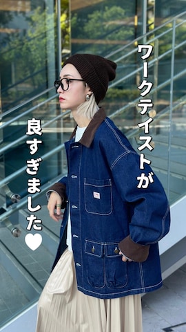 「Java（ジャバ）のアイテム（ジャケット/アウター）」を使った、IMOKOさん（骨格ウェーブ・レディース・170cm）の秋コーディネート