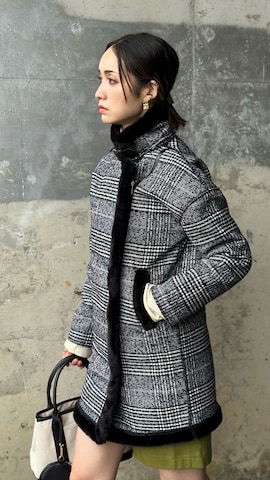 「deux amour（ドゥーザムール）のアイテム（ジャケット/アウター）」を使った、IMOKOさん（レディース・170cm）の秋コーディネート