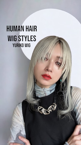 「アイテム（ウィッグ、シルバー系）」を使った、IMOKOさん（レディース・170cm）の夏コーディネート