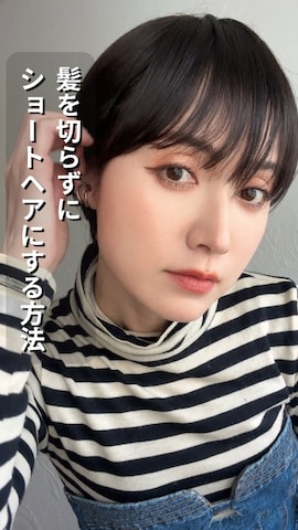 「アイテム（ウィッグ）」を使った、IMOKOさん（レディース・170cm）の春コーディネート