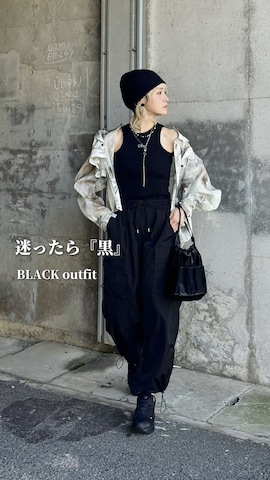 「アイテム（タンクトップ）」を使った、IMOKOさん（レディース・170cm）の春コーディネート