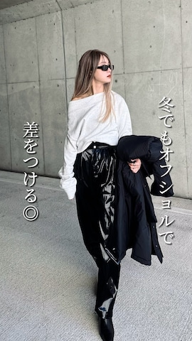 「アイテム（ウィッグ、ベージュ系）」を使った、IMOKOさん（レディース・170cm）の冬コーディネート