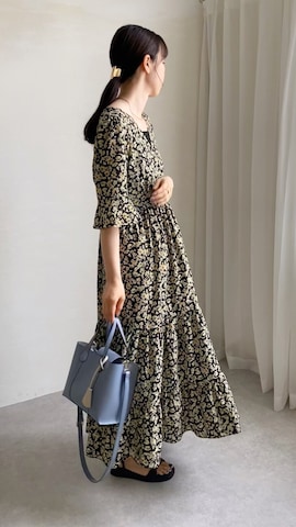 「DHOLIC（ディーホリック）のアイテム（ワンピース）」を使った、nobuさん（レディース・170cm）の夏コーディネート