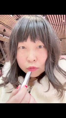 「アイテム（リップクリーム）」を使った、韋耀婷Pinky小兔喵さん（レディース・158cm）の冬コーディネート