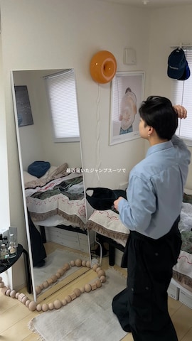 SOPHNET.の帽子を使ったひびさんのファッション動画