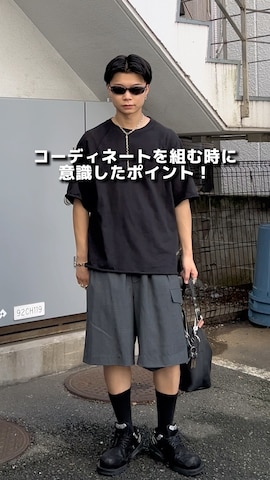 orderのアイテムを使ったひびさんのファッション動画