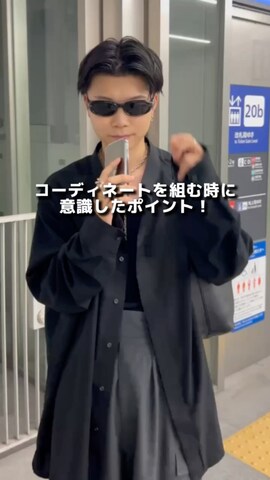 Bonnie Clydeのアイテムを使ったひびさんのファッション動画