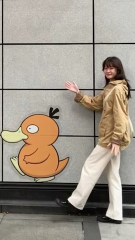 GAPのナイロンジャケットを使ったalisassasさんのファッション動画