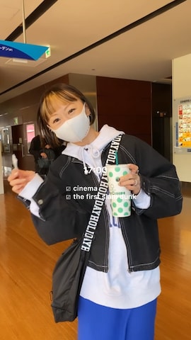 MCMの財布/小物を使ったSIZUさんのファッション動画