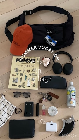 SALON de RUBANのショルダーバッグを使ったSIZUさんのファッション動画-夏休み🍉