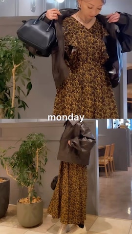 「GRL（グレイル）のアイテム（デニムジャケット）」を使った、SIZUさん（レディース・156cm）の春コーディネート