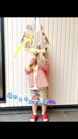 「アイテム（サンダル）」を使った、mai✺maiさん（キッズ・90cm）の春コーディネート