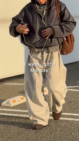 「アイテム（サンダル）」を使った、reijiro さん（メンズ・165cm）の秋コーディネート