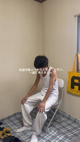 UNIQLOのレッグウェアを使ったreijiro さんのファッション動画