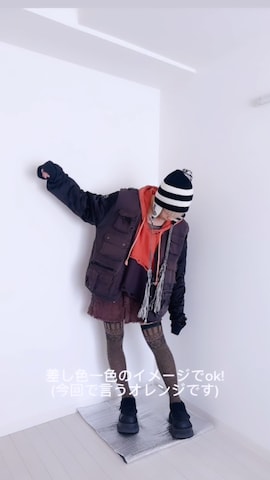 M.Y.O.Bのスウェットを使ったmamiyashioさんのファッション動画