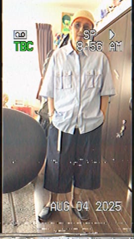 「アイテム（イヤーカフ）」を使った、DJ音霊さん（メンズ・168cm）の夏コーディネート