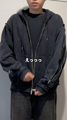 「アイテム（パーカー）」を使った、syogoさん（メンズ・180cm）の冬コーディネート
