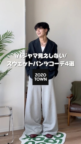 「アイテム（タンクトップ）」を使った、中村瑞輝(みずきち)さん（メンズ・176cm）の秋コーディネート