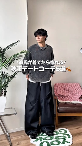 「アイテム（その他アウター）」を使った、中村瑞輝(みずきち)さん（メンズ・176cm・20代）の秋コーディネート