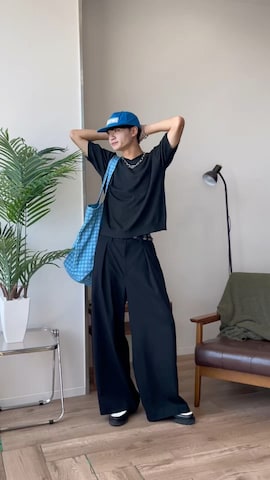 中村瑞輝(みずきち)さん（骨格ナチュラル・メンズ・176cm）の夏コーディネート