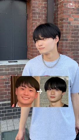 「アイテム（化粧下地）」を使った、中村瑞輝(みずきち)さん（メンズ・176cm）の春コーディネート
