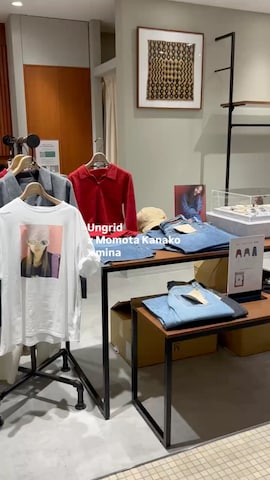 「Ungrid（アングリッド）のアイテム（カーディガン/ボレロ）」を使った、松岡奈瑠さん（レディース・157cm）の秋コーディネート