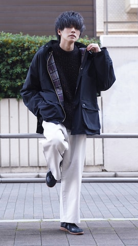 CASPER JOHNのその他アウターを使ったKAIさんのファッション動画