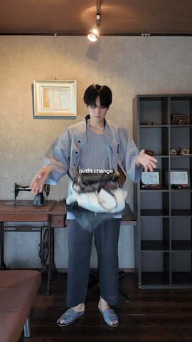 CONZのアイテムを使ったKAIさんのファッション動画
