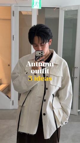 「アイテム（スウェットパンツ、グレー系）」を使った、KAIさん（メンズ・183cm）の秋コーディネート