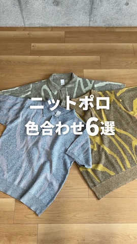 ポロシャツを使ったKAIさんのファッション動画