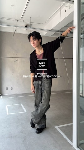 「アイテム（ビジネスバッグ）」を使った、KAIさん（メンズ・183cm）の夏コーディネート