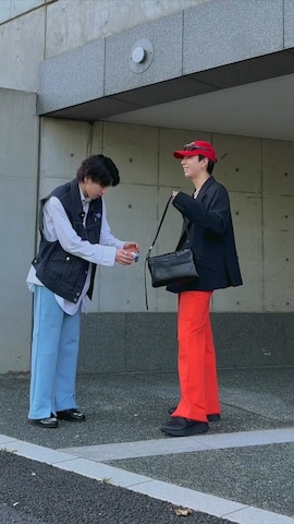 スウェットパンツを使ったkanayamataiseiさんのファッション動画