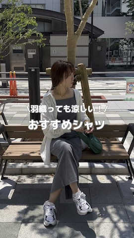 「アイテム（ハンドバッグ）」を使った、yuri さん（レディース・162cm）の夏コーディネート