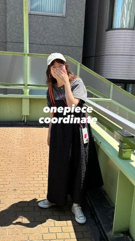 「アイテム（ワンピース/ドレス）」を使った、yuri さん（レディース・162cm）の夏コーディネート