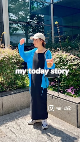 「アイテム（ワンピース/ドレス）」を使った、yuri さん（レディース・162cm）の夏コーディネート