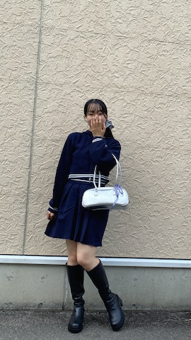 「アイテム（セットアップ）」を使った、mayuさん（骨格ナチュラル・レディース・160cm）の秋コーディネート