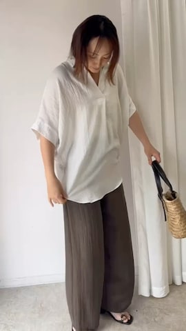 CORNERSのパンツを使ったyuminyさんのファッション動画