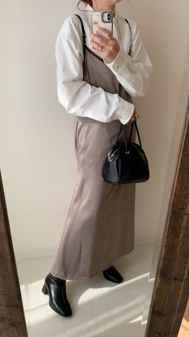 「FREAK'S STORE（フリークスストア）のアイテム（ベスト）」を使った、maiko さん（レディース・159cm）の春コーディネート