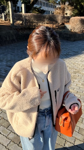 「Java（ジャバ）のアイテム（ジャケット/アウター）」を使った、maiko さん（骨格ウェーブ・レディース・159cm）の冬コーディネート