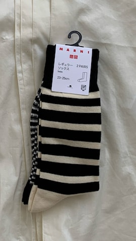 UNIQLOのソックス/靴下を使ったmaiko さんのファッション動画