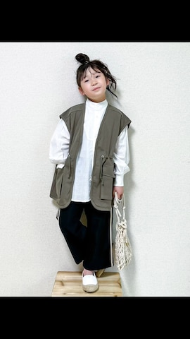 「アイテム（パンプス）」を使った、☺︎May☺︎さん（キッズ・110cm）の春コーディネート