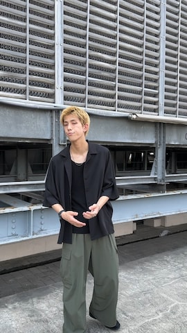 tk.TAKEO KIKUCHIのリングを使ったSHOさんのファッション動画