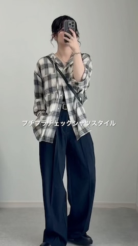 「アイテム（ブーツ）」を使った、ゆ ず も も .さん（レディース・160cm）の秋コーディネート