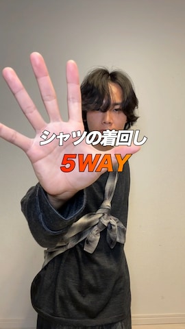 LIDNMのTシャツ/カットソーを使った平莉川己夢(コム)さんのファッション動画