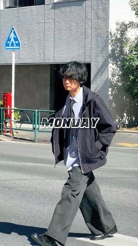 PGのアイテムを使った平莉川己夢(コム)さんのファッション動画