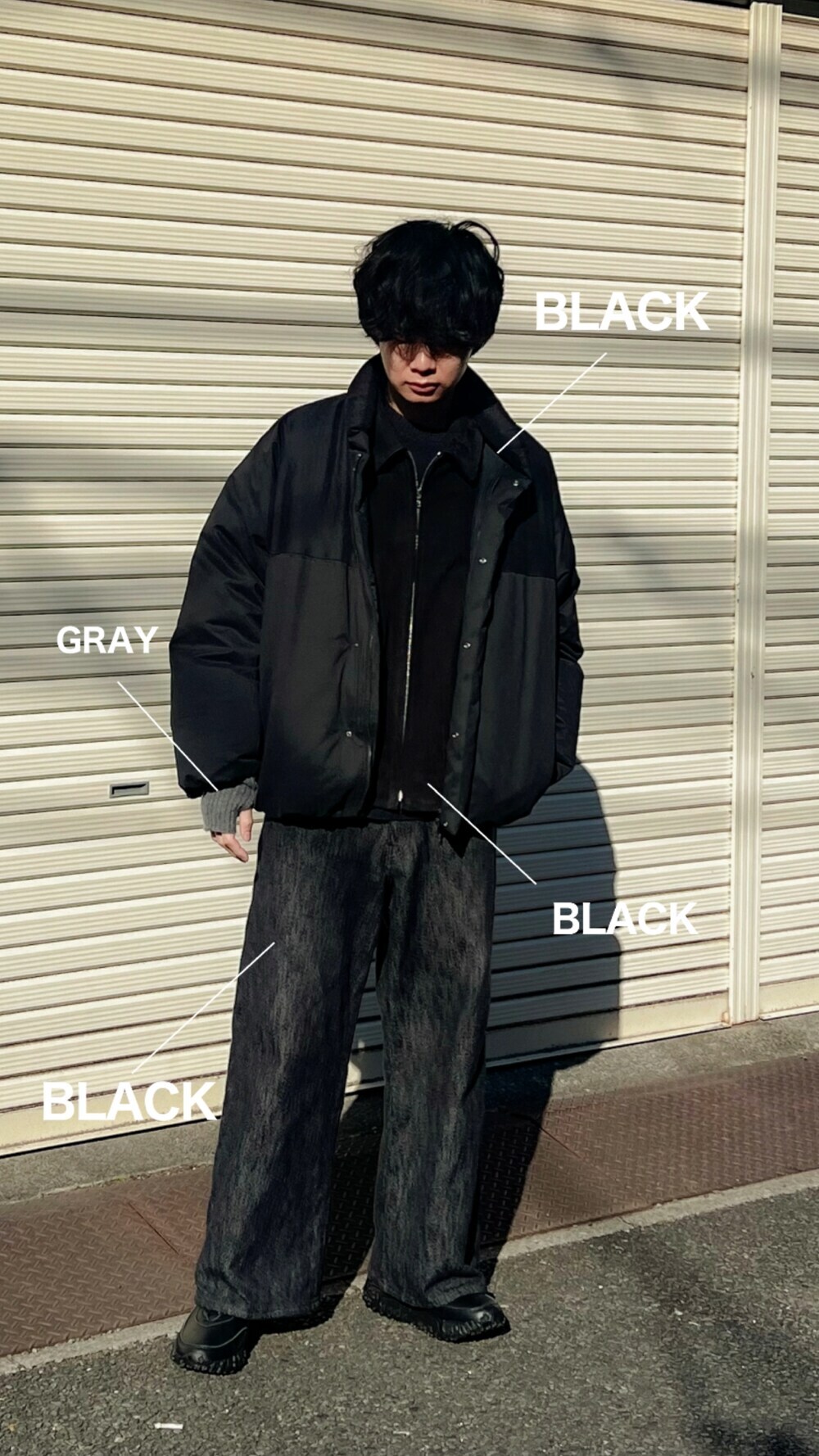 C/N PEACH WASHER PUFFERを使った人気ファッションコーディネート - WEAR