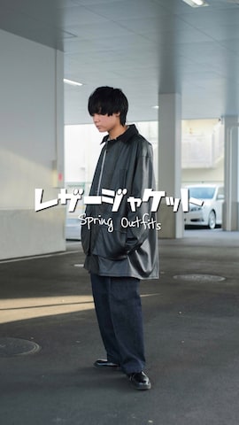 H&Mのトップスを使った平莉川己夢(コム)さんのファッション動画