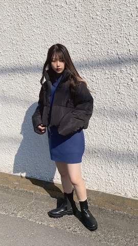 one wayのダウンジャケット/コートを使ったonewayさんのファッション動画