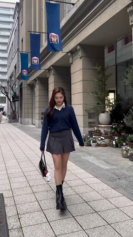 BEIDELLIのアイテムを使ったLALAさんのファッション動画