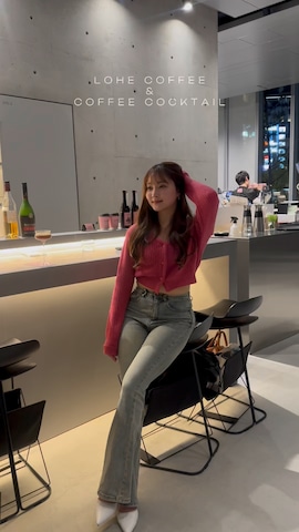 「DHOLIC（ディーホリック）のアイテム（カーディガン/ボレロ）」を使った、LALAさん（レディース・157cm）の春コーディネート